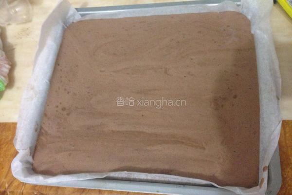 可可奶油蛋糕卷的做法图解12