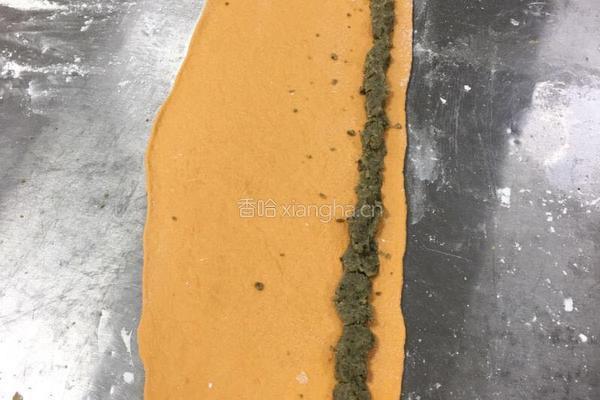 胡萝卜豆沙卷的做法图解9