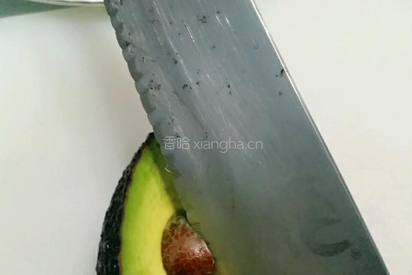 牛油果玫瑰花#甜点的做法图解4