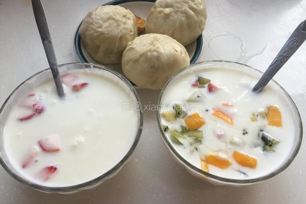 自制水果酸奶的做法图解7