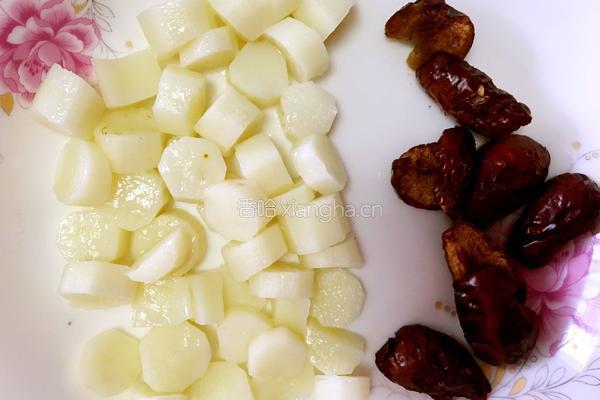 山药红枣泥辅食的做法图解3