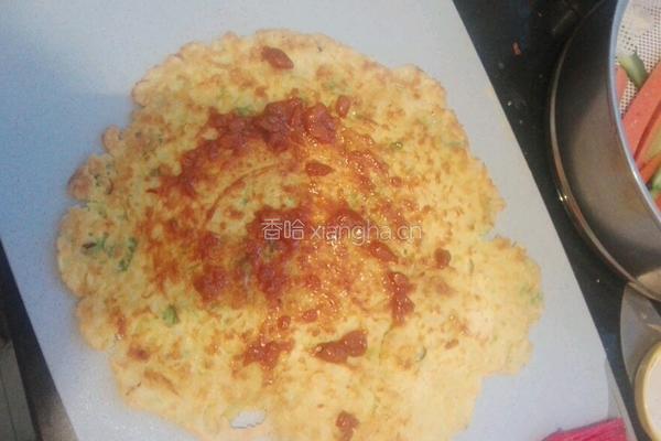 家庭版鸡蛋卷饼的做法图解5