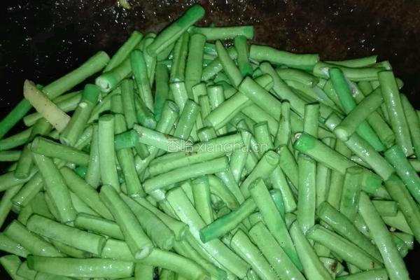 炝炒豇豆的做法图解4