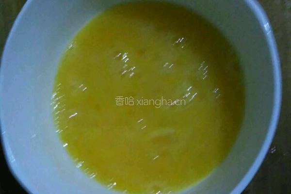 香菜炒鸡蛋的做法图解2