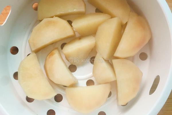 蓝莓薯泥的做法图解4