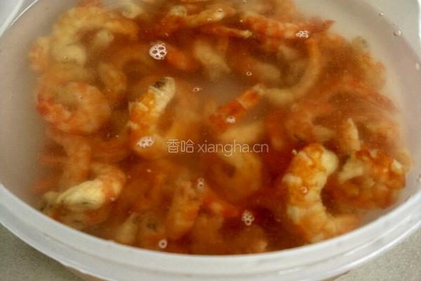 虾米扣肉的做法图解1