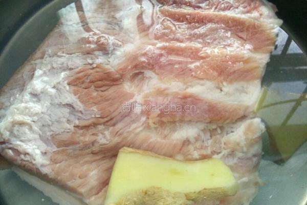 虾米扣肉的做法图解4