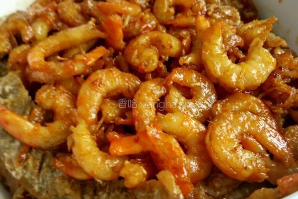 虾米扣肉的做法图解13