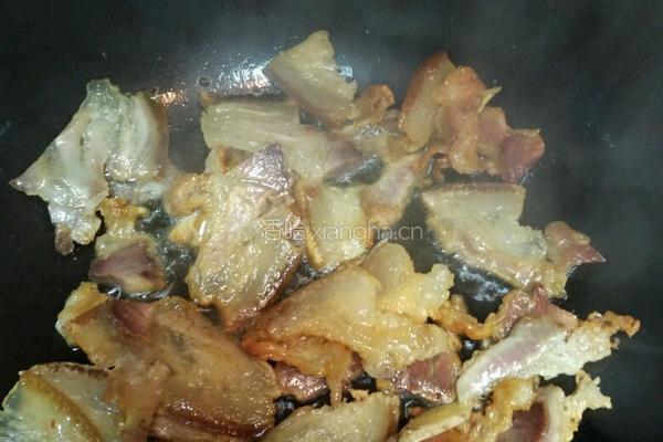 莴笋烧咸肉的做法图解4