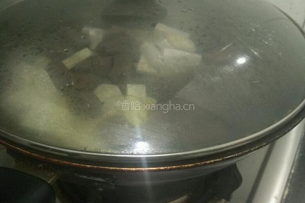 鸭血豆腐汤的做法图解7