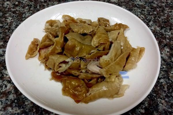尖椒溜肥肠的做法图解2