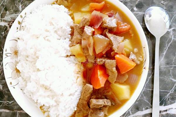 牛肉咖喱饭的做法图解7