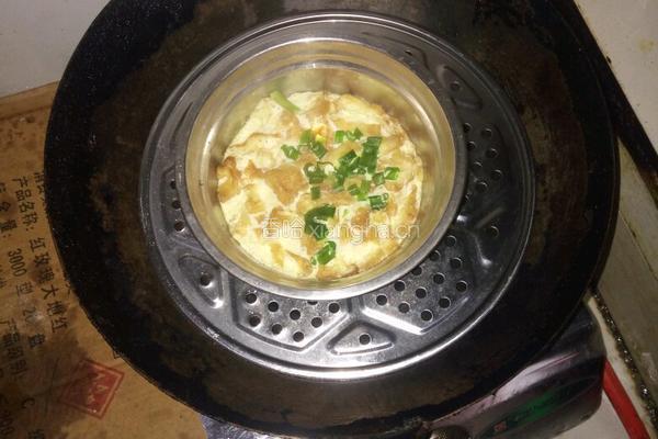 油条蒸鸡蛋的做法图解5