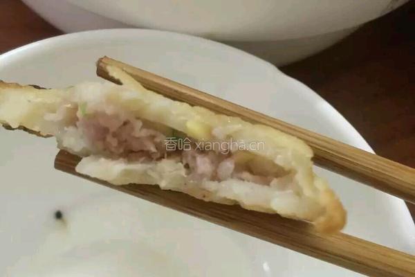 炸藕盒的做法图解3