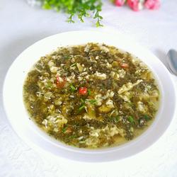 腌菜鸡蛋汤的做法[图]