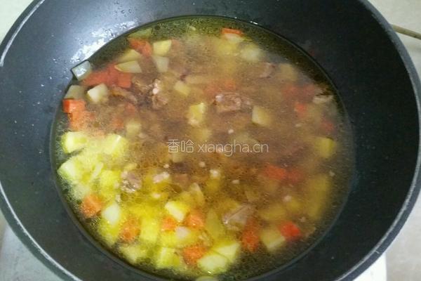 咖喱牛肉饭的做法图解7
