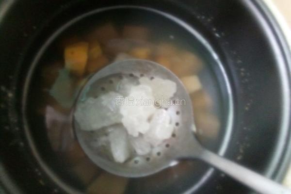 番薯芋头糖水的做法图解3
