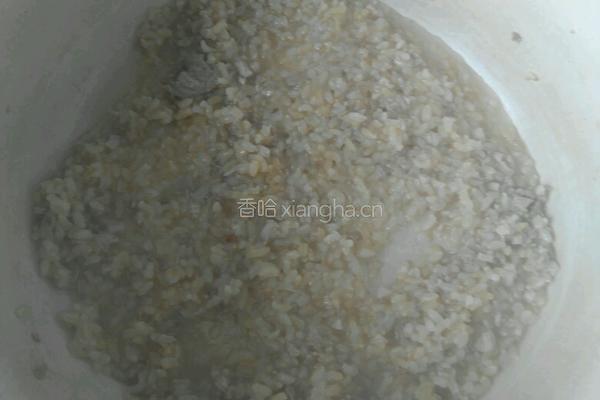 糙米时蔬软饭的做法图解3