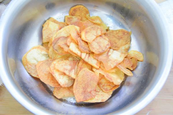 椒盐薯片的做法图解7