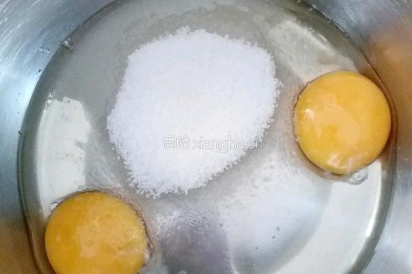 抹茶芒果千层的做法图解2