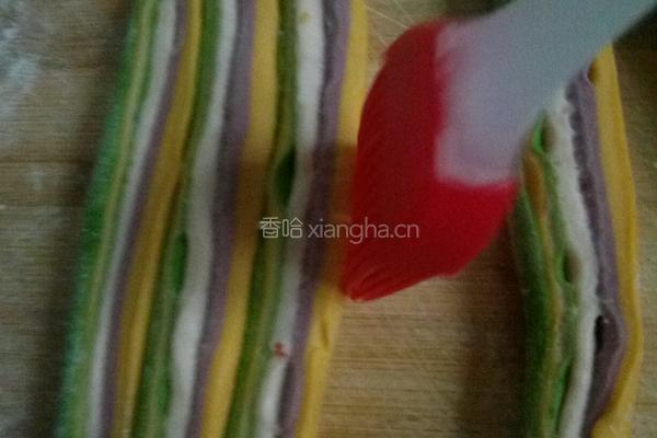 彩色面条的做法图解3