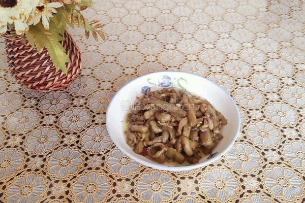 酱茄条的做法图解9