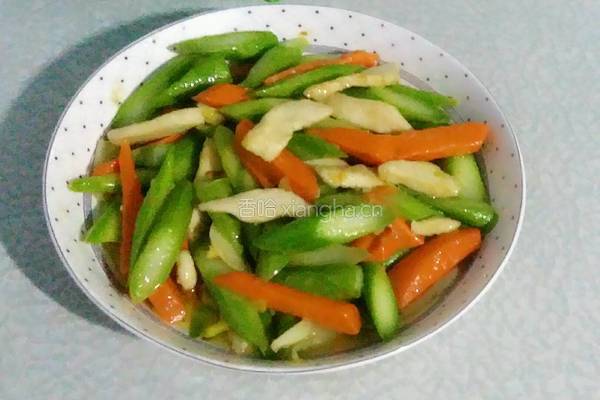 芦笋滑鸡柳的做法图解11