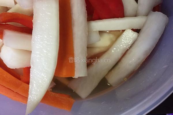 爽口脆萝卜条的做法图解6