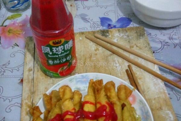 饺皮包香蕉的做法图解8