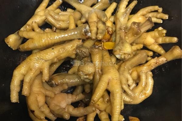 电饭煲广式鸡脚的做法图解4