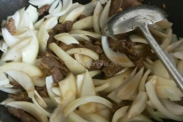 元葱炒牛肉的做法图解7