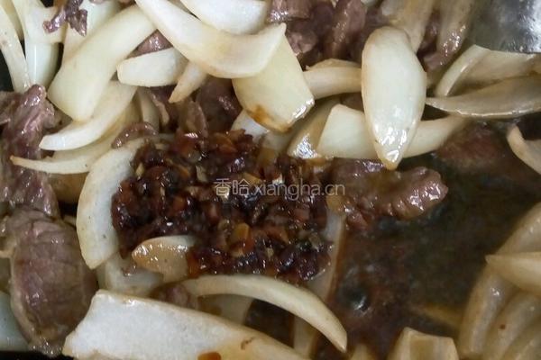 元葱炒牛肉的做法图解8