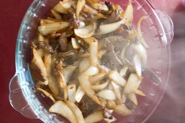 元葱炒牛肉的做法图解9