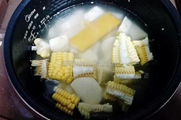 红薯玉米粥的做法图解5