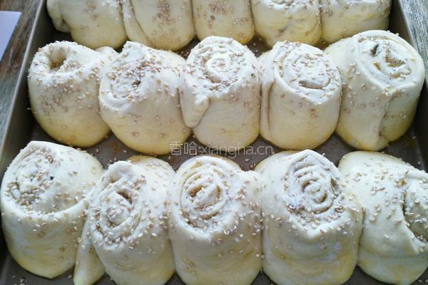 烤芝麻烧饼的做法图解10