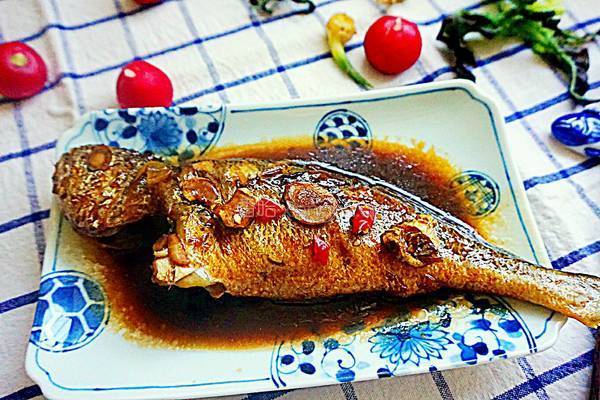 红烧黄花鱼#年夜饭的做法图解10