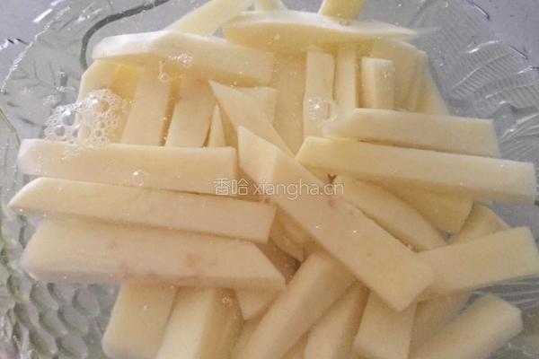 烤土豆条的做法图解2