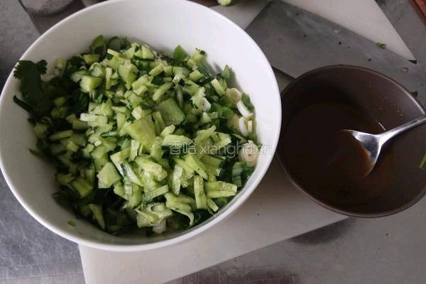 改良版老虎菜的做法图解2