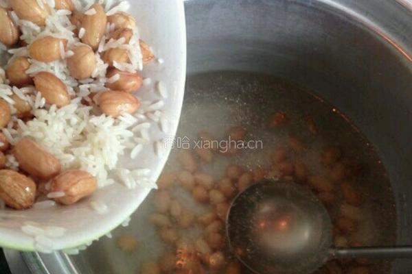 柴鱼花生粥的做法图解5