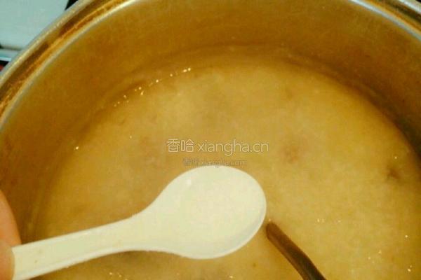柴鱼花生粥的做法图解7