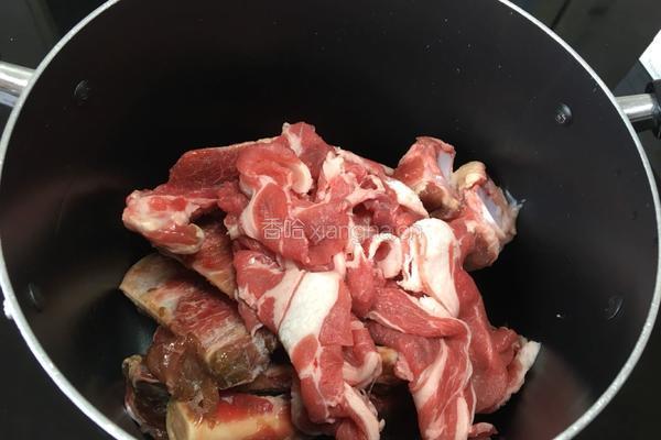 私房羊肉粉汤的做法图解1