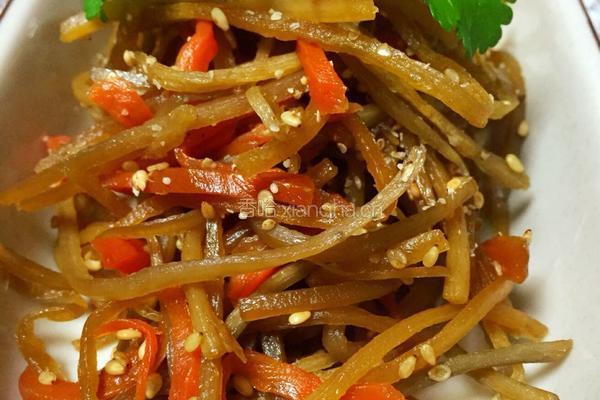 和风牛蒡料理