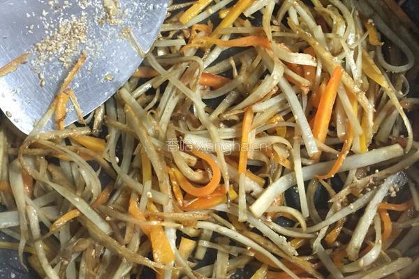 和风牛蒡料理的做法图解10