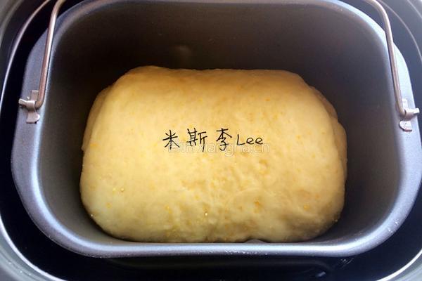 面包机玉米提子吐司的做法图解8