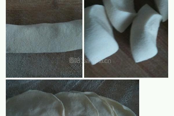 芹菜肉馅锅贴的做法图解5