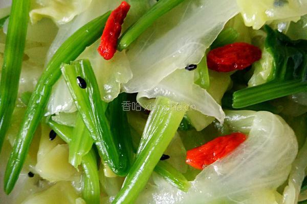 凉拌包心菜的做法图解3