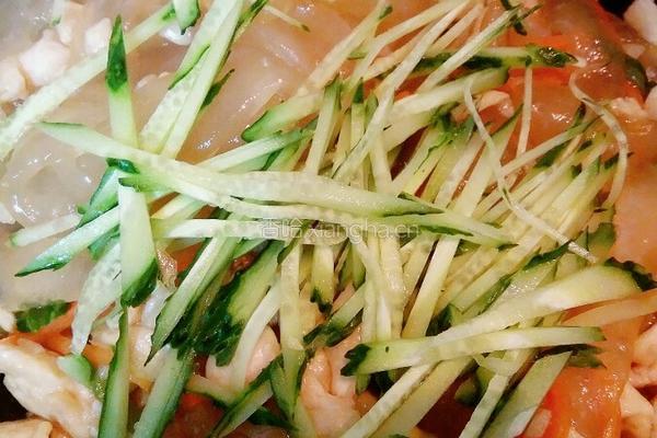 鸡丝炒拉皮的做法图解12