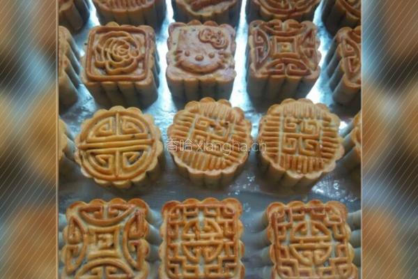 广式豆沙月饼的做法图解9