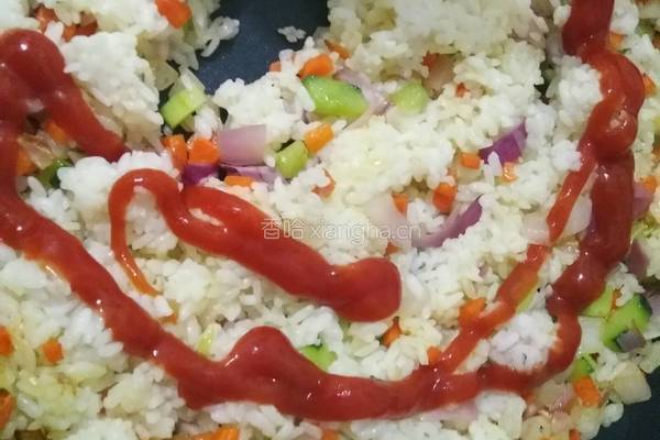 蛋包饭的做法图解5