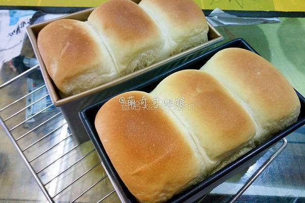 奶油蜜豆土司的做法图解15